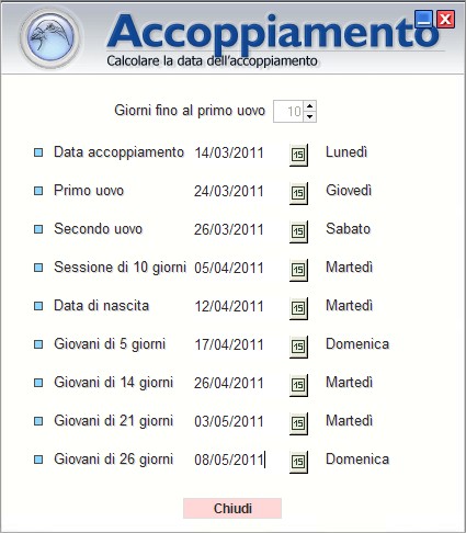 data accoppiamento
